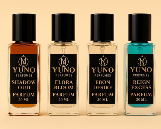 YUNO PERFUMES - PACK OF 4 (20ML EACH)